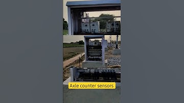 axle counter system #train #shorts