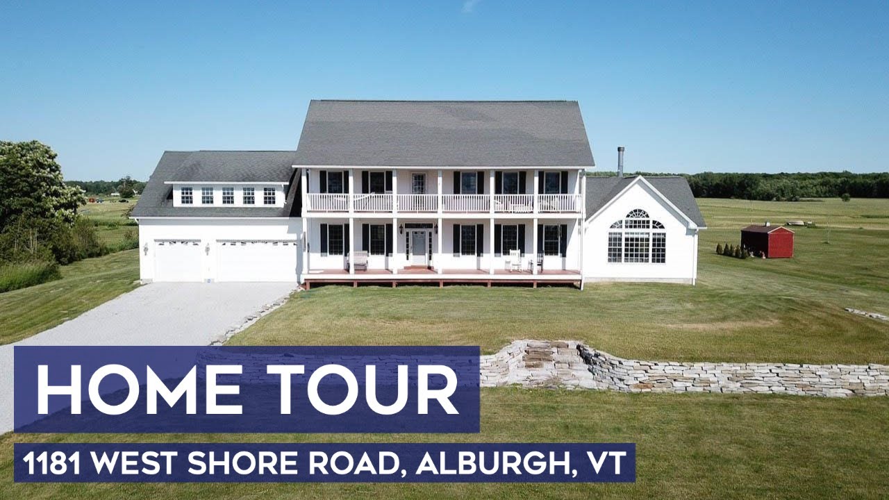 Vermont Home Tour | Renovated Lakefront Colonial | Alburgh, Vermont | Coldwell Banker Islands Realty