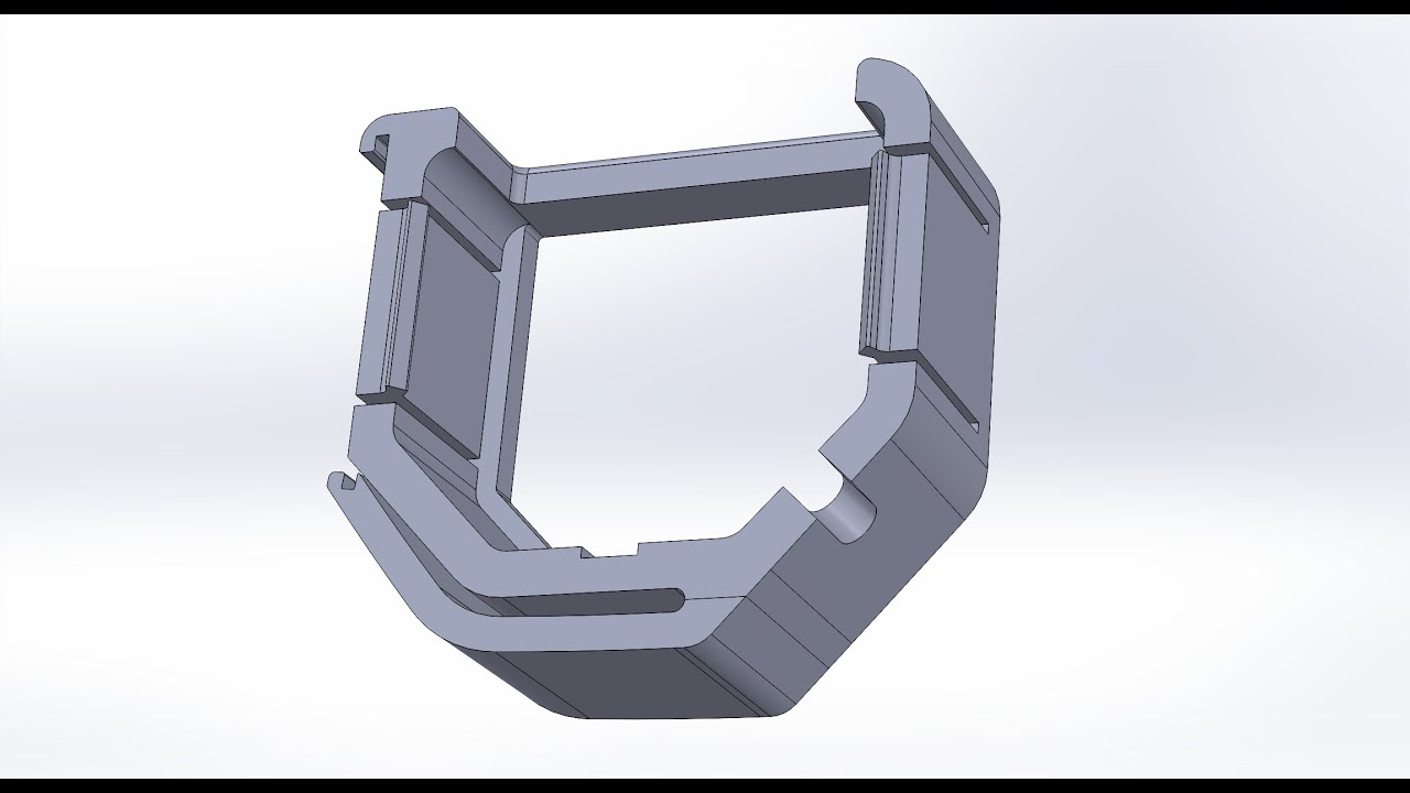 3D Printed DIN Rail Clip Case for Shelly 2PM Smart Relay | SolidWorks ...