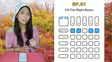 Brain Out Level SP 1 Fill The Right Boxes Solution