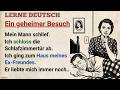 German Listening Practice: A Dramatic Love Story (A2-B1)