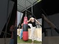 🥋 Karate powerful #side double kick practice#martialarts #