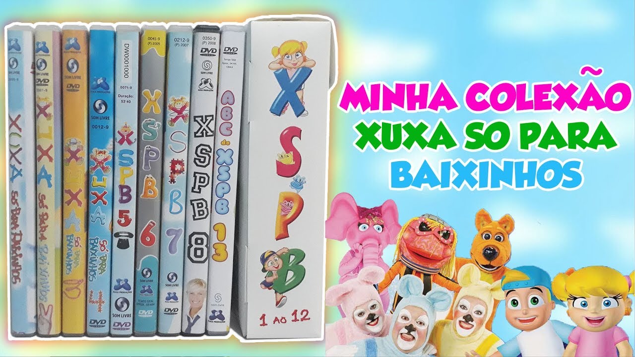 MINHA COLEXÃO XUXA SÓ PARA BAIXINHOS - XSPB TUBE