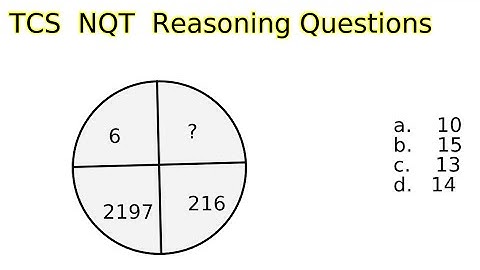 TCS NQT Popular Logical Questions And Answers | TCS NINJA  [R-5]