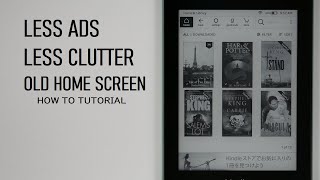 How To Revert To Old Home Screen Kindle Paperwhite