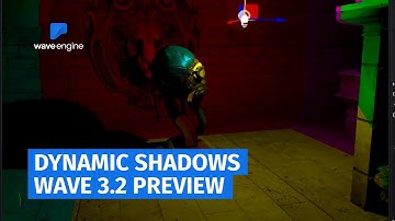 New dynamic shadows system in WaveEngine 3.2 preview.