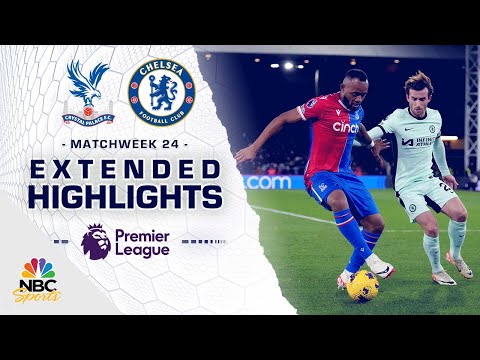 Crystal Palace v. Chelsea | PREMIER LEAGUE HIGHLIGHTS | 2/12/2024 | NBC Sports