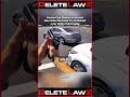 COP CHASES MAN AND MAG DUMPS INTO HIS CAR!