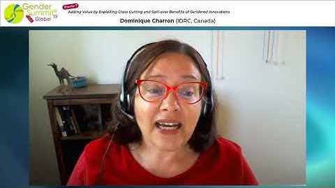 7-1 - Dominique Charron - Gender Transformative Approaches to Research and Capacity Building