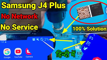 Samsung J4 Plus j415f No Service Problem Solution | How to Samsung j4 plus no network solution Fix