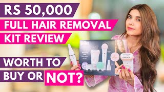 Full body hair removal kit REVIEW | Dr Arooba