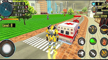 Bee Robot Car Transformation Game: Multi Robot Transformation #3 - Android Gameplay FHD