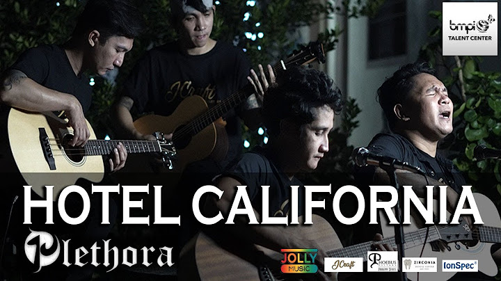 Hotel California Cover version - Cover performance video thumbnail