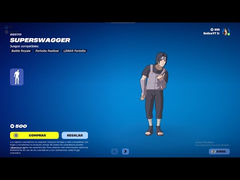 NUEVO BAILE *SUPERSWAGGER* NUEVA TIENDA FORTNITE HOY 8/9 MAYO 2024!