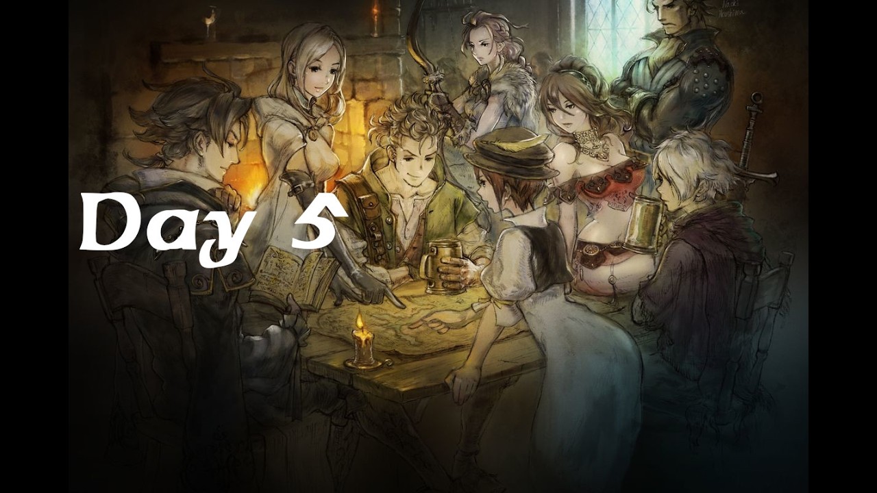 Octopath Traveler Full Playthrough - Day 5 - YouTube