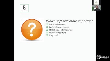 Part 3 : Skills for Regulatory Affairs