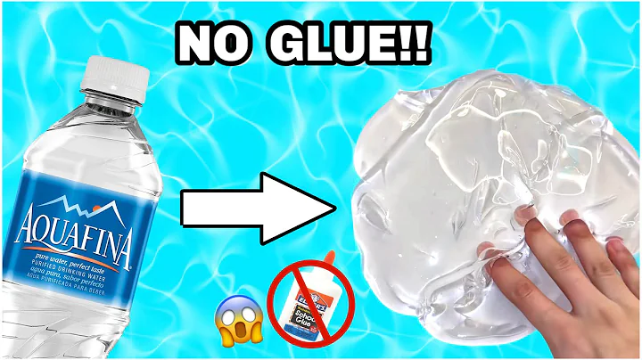 WATER SLIME!? 💧😱🚿 How To Make NO GLUE NO ACTIVATOR Water Slime!! (ACTUALLY WORKS)