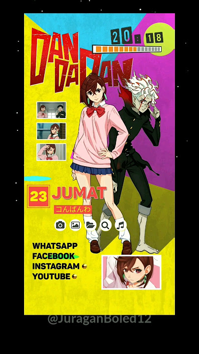 [KLWP] DanDaDan Android Themes #klwp #novasetup #animeedit #koplo