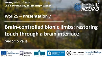 Brain-controlled bionic limbs: restoring touch through BCI - Giacomo Valle - WSII25 Presentation 7