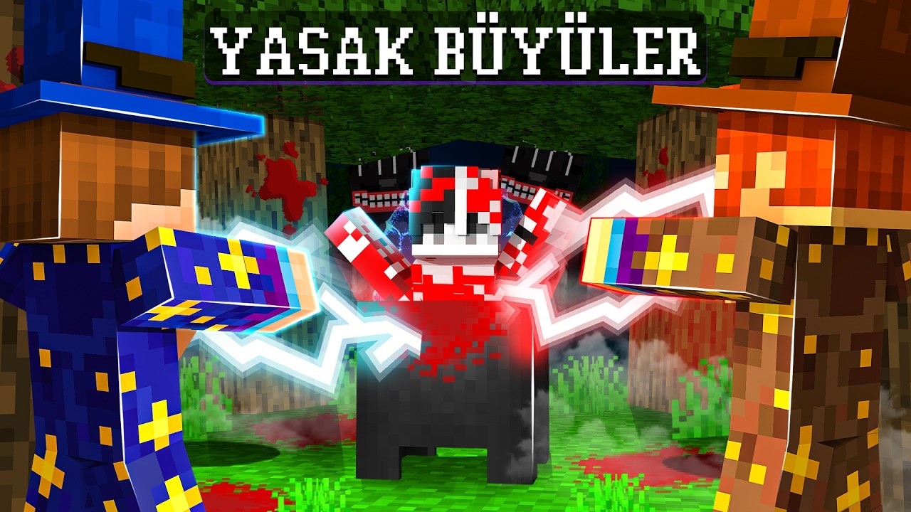 Minecraft'ta Ateş vs Buz Büyücüleri! Age of Büyü #2