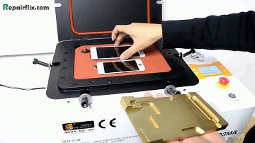 OCA Vacuum Laminating Machine,bubble Removal Machine,Cell Phone repair Machine