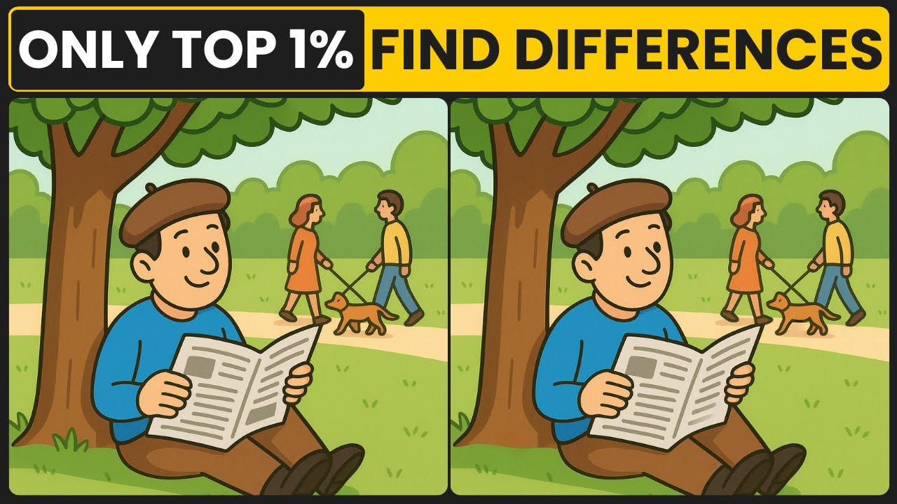 Find the differences | Can you spot them all? [Spot the differences ...