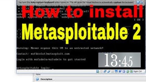 How To Install Metasploitable 2 In VirtualBox - Hacking Lab Setup