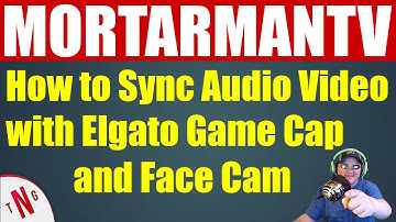 Xsplit Tutorial - How to Sync Audio Video with Elgato and Face Cam