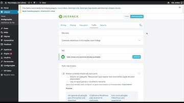 Tutorial Rápido - Relacionando Wordpress com Google Search Console usando plugin Jetpack