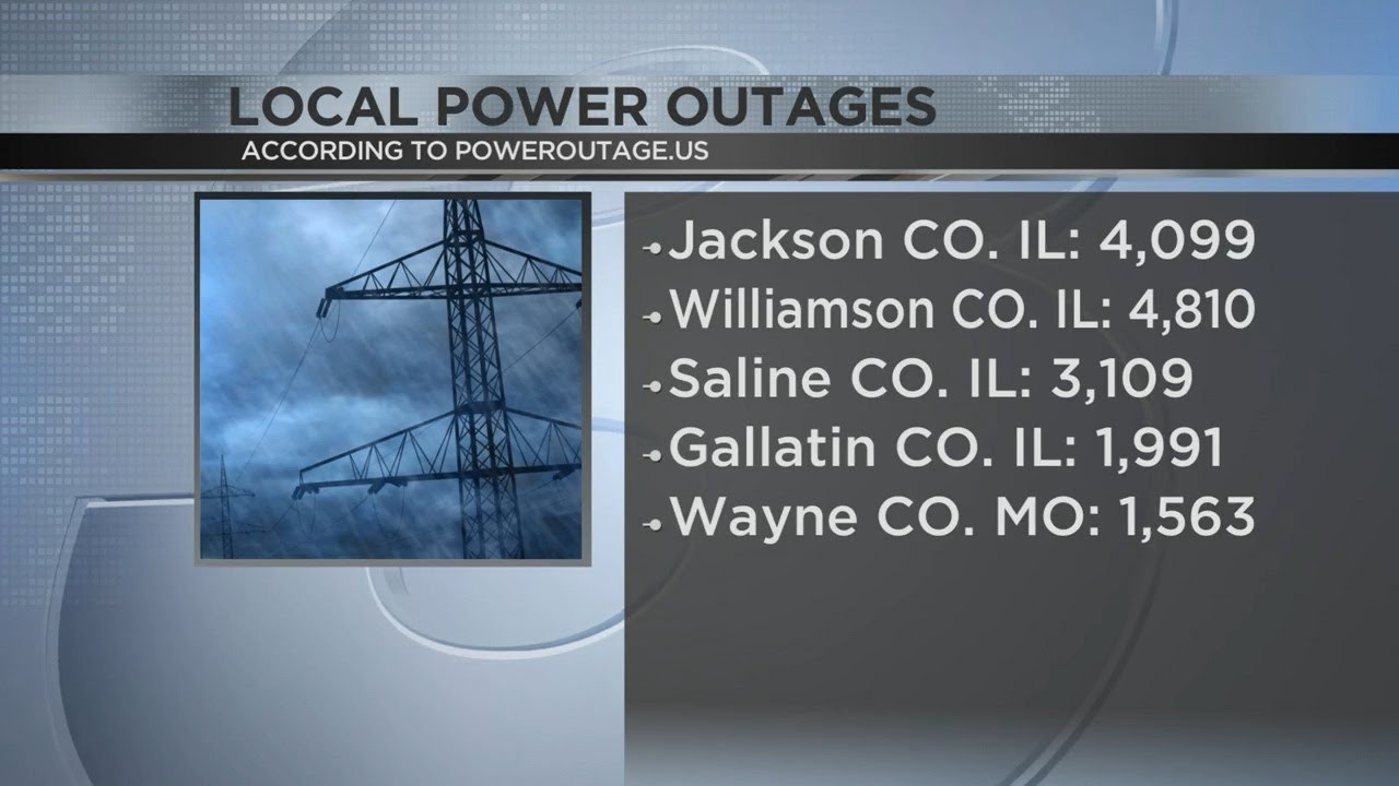Thousands lose power after Friday morning storms - YouTube