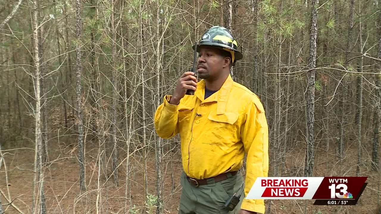 Drone video shows smoke, flames spread across 200 acres in Jefferson County