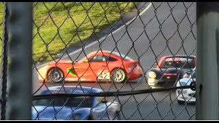 Ginetta Junior Championship 2014 First Corner Incident