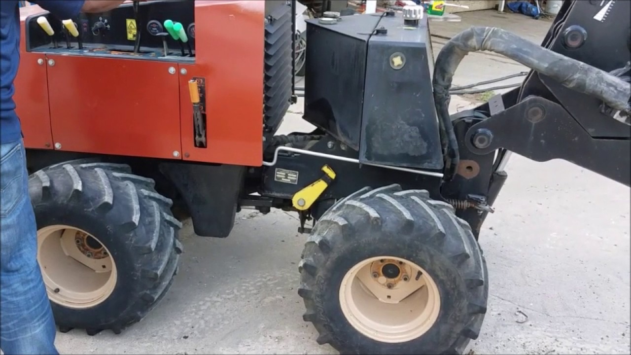 2005 Ditch Witch 410SX - Video Demonstration - YouTube