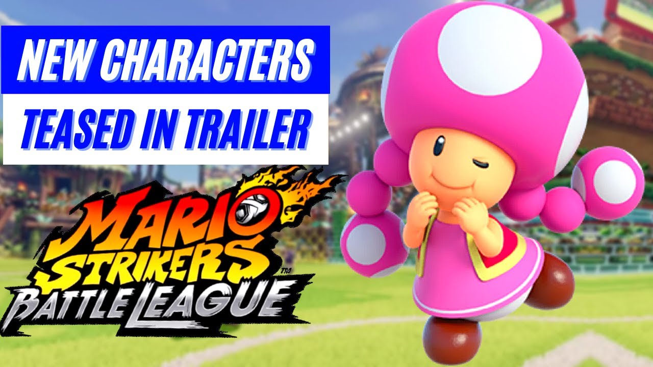 Mario Strikers Battle League Toadette