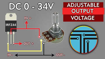 How to make the most powerful MOSFET voltage regulator using IRFZ44N
