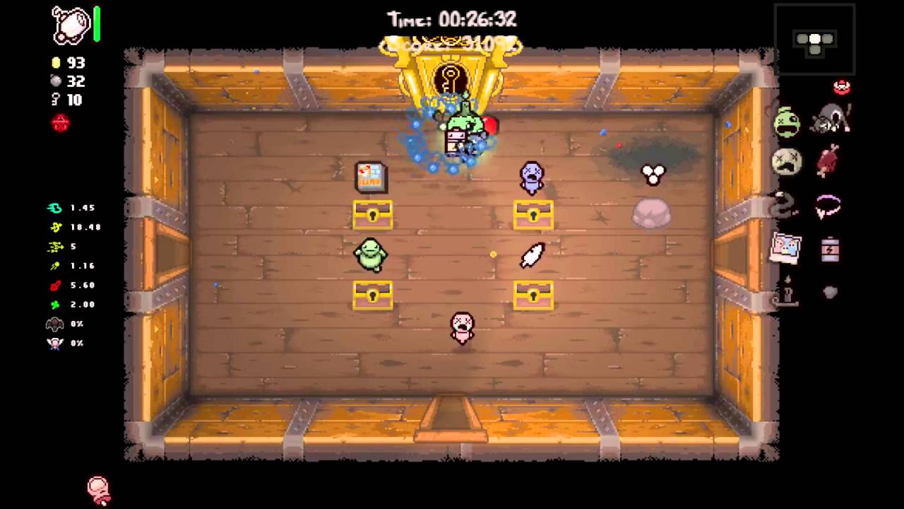 The Binding of Isaac Afterbirth - Lost Cathedral, Chest - YouTube