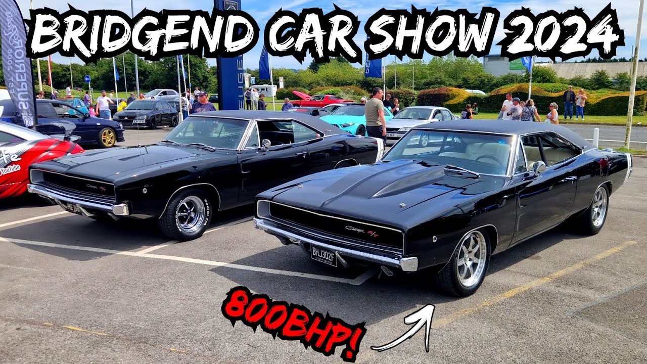 DODGE CHARGERS STOLE THE SHOW At BRIDGEND CAR SHOW 2024! *FRF Motors