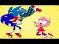 Sonic gacha x sonic and amy squa  shadow the hedgehog   best animation cartoon 2021  kim jenny 100