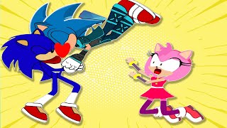 Sonic Gacha X Sonic and Amy Squa - Shadow The Hedgehog   best animation cartoon 2021 - Kim Jenny 100