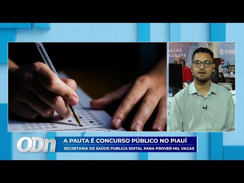 Concurso público no Piauí: Secretaria de saúde publica edital para promover mil vagas 05 12 2025