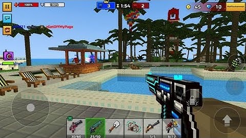 Pixel Gun 3D - Gameplay Walkthrough Part 1 - Tutorial, Multiplayer (iOS, Android)