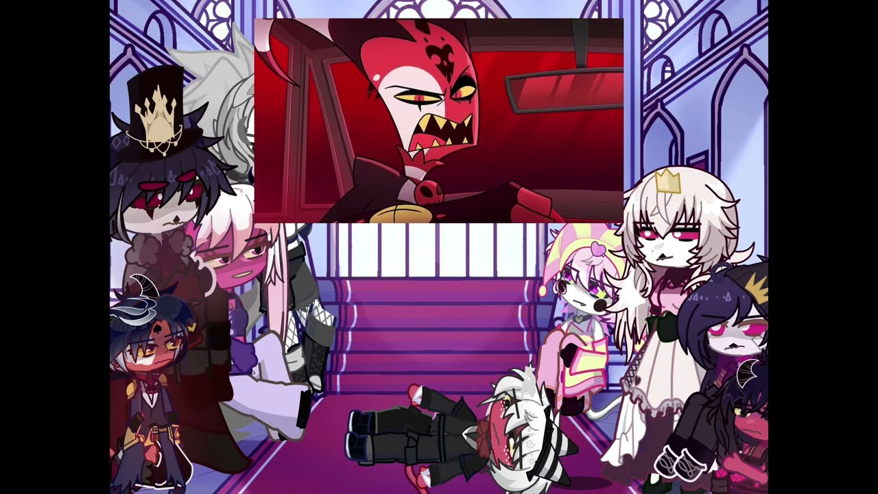 HELLUVA BOSS REACTS TO MASTERMIND!!/#Stolitz❤️💜