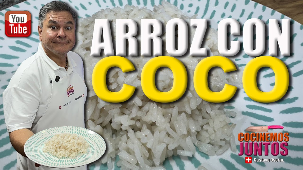 Como hacer ARROZ CON COCO | AUTENTICO