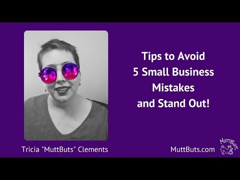 Tips to Avoid 5 Small Business Mistakes