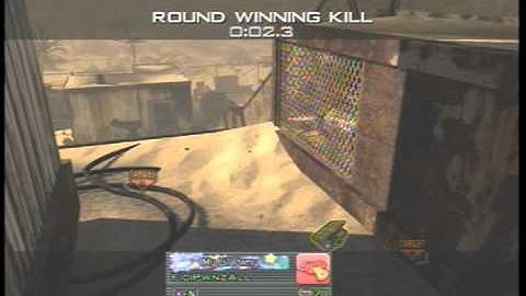 Modern Warfare 2: Epic No Scope Headshot without steady aim.