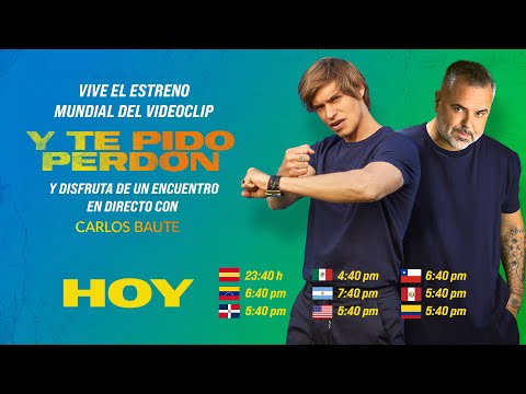 Estreno de video "Y te pido perdón" - Encuentro con Carlos Baute