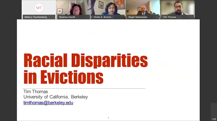 New York Advisory Committee Briefing: Racial Discrimination, Eviction Polices & Enforcement Panel 3