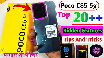 Poco c85 5G Tips And Tricks | Top 25+ Hidden Features 🔥🔥Poco c85 5g