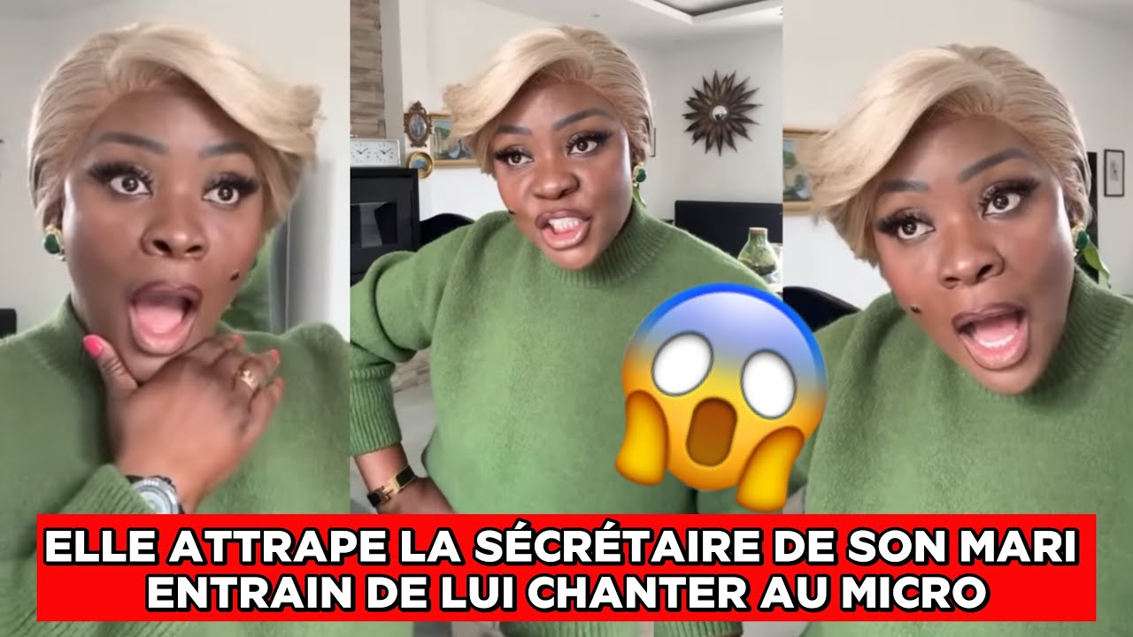 🚨😱 ELLE ATTRAPE LA SÉCRÉTAIRE DE SON MARI ENTRAlN DE LUl CHANTER AU MlCR0😳 | COACH HAMOND CHIC