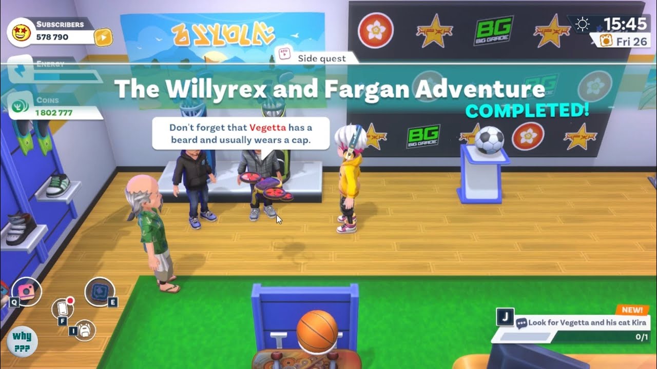 Meeting Vegetta, Fargan, Willyrex and Rubius!, Let's Play: r's Life  2